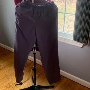 Light Purple Adidas track pants size medium for women